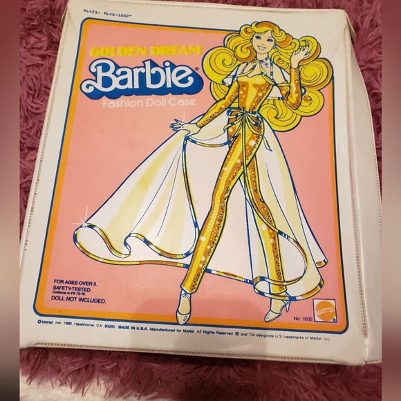 Mattel Toys 982 Golden Dream Barbie Fashion Doll Case Poshmark